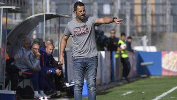 Mere, entrenador del Fuenlabrada.