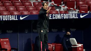 Lopetegui, en el Wanda.