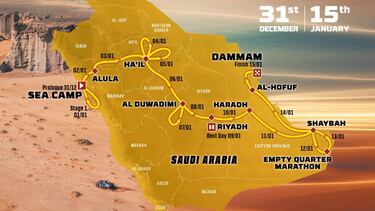 Dakar 2023: fechas, horarios, TV y dónde ver el Rally en directo online