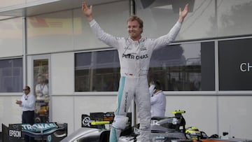 Nico Rosberg, ganador en Bakú.