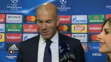 Cuando estás tan contento que confundes hasta el idioma: el lapsus de Zidane