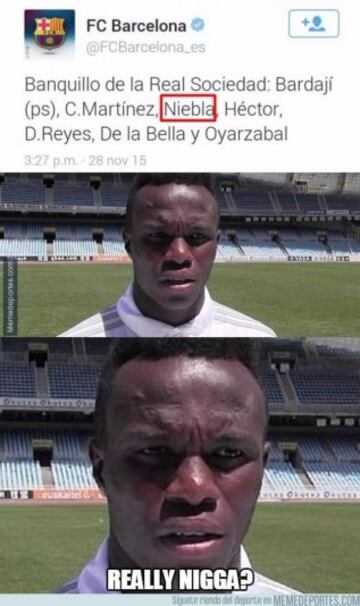 Los memes de la victoria del Barcelona ante La Real Sociedad