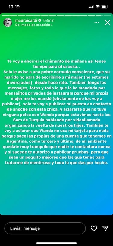 Mauro Icardi explotó ante los rumores que vinculan a Wanda Nara con Keita Baldé