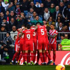Blind, Van de Beek, Stuani, Juanpe, Portu y Arthur, los seis galácticos del Girona