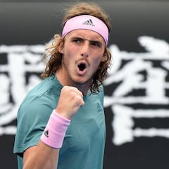 Tsitsipas avanza por primera vez a la 3ª ronda y cae Anderson