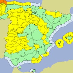 AEMET avisa de la entrada de la borrasca Efraín: dónde llegará