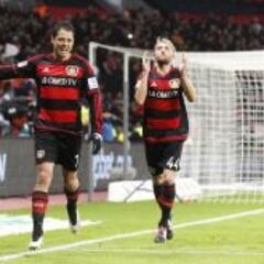 Doblete de Chicharito y récord en sus primeros goles del 2016