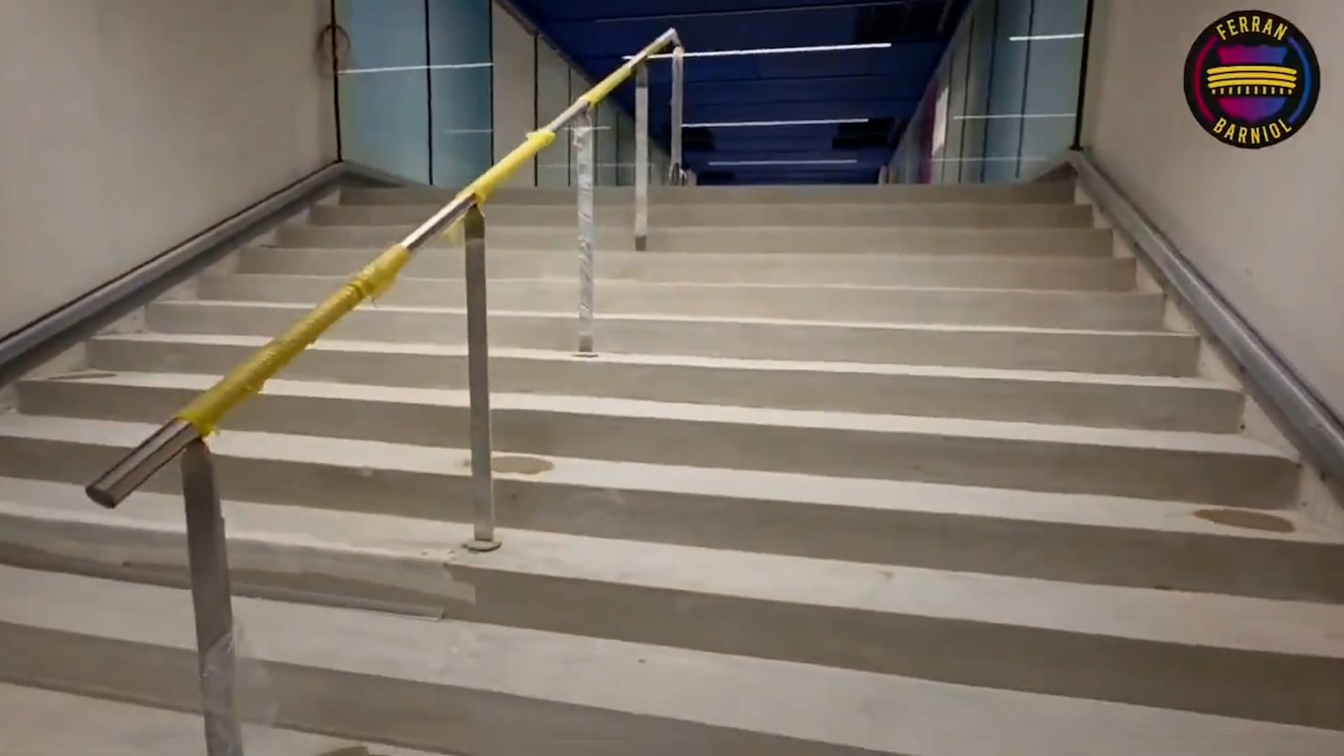 Sale a la luz el nuevo túnel de vestuarios del Spotify Camp Nou reformado Sale a la luz el nuevo túnel de vestuarios del Spotify Camp Nou reformado