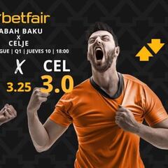 Sabah Baku vs. Celje: horario, dónde ver, pronósticos y cuadro
