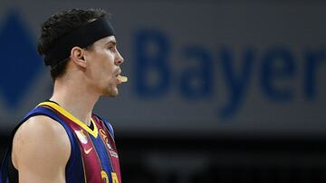 Kyle Kuric, durante un partido con el Barcelona.