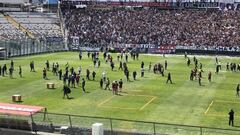 La invasión de hinchas que complicó el arengazo en Macul