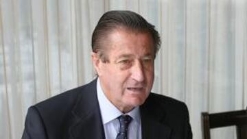 <b>REPASO. </b>Manuel Vega-Arango analizó ayer la situación deportiva, social y económica del Sporting.