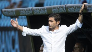 Marcelino García Toral en Balaídos.