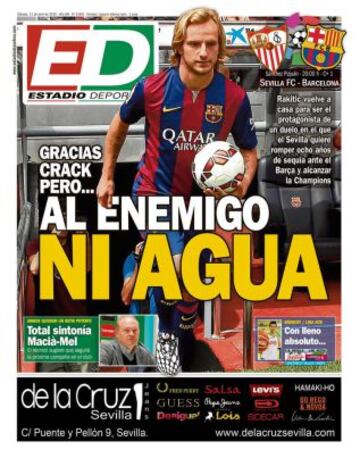 Portadas de la prensa deportiva