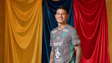 Palabras de James Rodríguez como jugador de León.