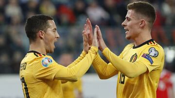 Los hermanos Hazard destrozan a Rusia en San Petersburgo