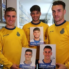 Álex López, Pedrosa y Lluís ya tiene su orla de Primera