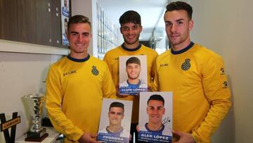 Álex López, Pedrosa y Lluís ya tiene su orla de Primera