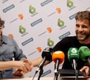 Jordi Évole cede el testigo a Gonzo en 'Salvados' en una rueda de prensa en clave futbolera