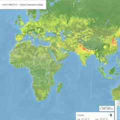 El hundimiento del suelo podría afectar al 19% del mundo en 20 años
