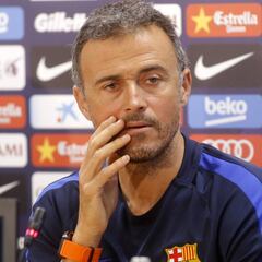 Luis Enrique: "Anoeta curse? I'm not interested in the past"