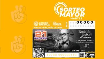 Resultados Sorteo Mayor 3932: lista de ganadores y premios, hoy 18 de junio del 2024