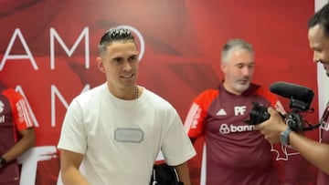 “Vamos máquina”, así lo recibió el cuerpo técnico.