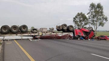 Accidente en la autopista México-Querétaro: cierre de circulación, qué pasó y últimas noticias