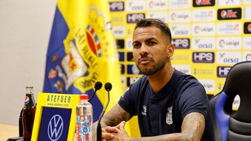 16/03/23 UD LAS PALMAS RUEDA DE PRENSA DE Jonathan Viera