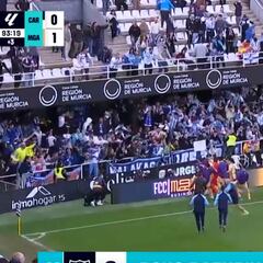Resumen y gol del Cartagena vs Málaga de LaLiga Hypermotion