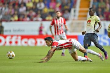 Rayos y Águilas terminaron empatando 1-1 en un vibrante partido en el Estadio Victoria que se vivió con mucha intensidad.