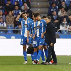 El Depor, pendiente de la evolución de Pepe Sánchez para el derbi