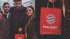 Gerard Piqu&eacute; aprovech&oacute; su d&iacute;a libre con el FC Barcelona para visitar M&uacute;nich.