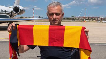 Mourinho: "Espero que la Roma y Tiago Pinto me hagan regalos"