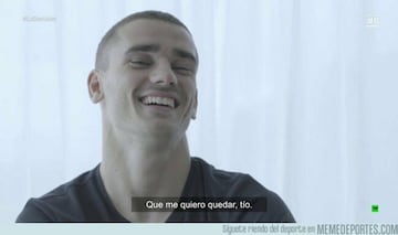 Los memes de la salida de Griezmann del Atleti
