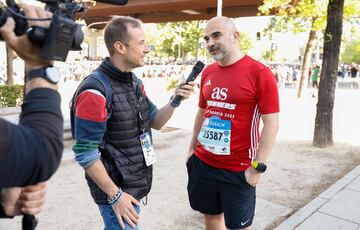 El presidente ejecutivo y consejero del Diario AS participó en la popular carrera junto al equipo de AS Runners.