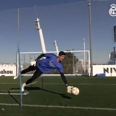 Ancelotti recupera a Courtois