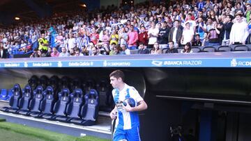 Valverde está deseando estrenarse con el Deportivo