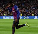 Dembélé hizo un gol con cosas de Messi y detalles de Neymar