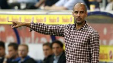 Pep Guardiola, entrenador del Bayern de Múnich.