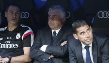 El entrenador del Real Madrid, el italiano Carlo Ancelotti
