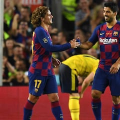 Master class de 27 minutos de Suárez a Griezmann