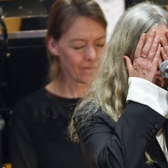 El error de Patti Smith al recoger el Nobel de Bob Dylan