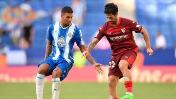 Isco, durante el partido ante el Espanyol.