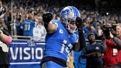 In the NFL playoffs, Lions WR Amon-Ra St. Brown did Bucs QB Baker Mayfield’s dance after a TD. In the Pro Bowl Games Thursday, they did the dance together.