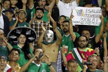 Así se vivió el ambiente en el Estadio Rommel Fernández para el duelo eliminatorio entre las selecciones de México y Panamá.