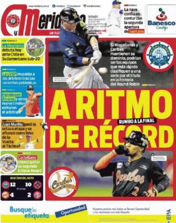 Portadas de la prensa deportiva