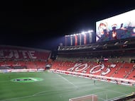 General View during the game Tijuana vs Tigres UANL, corresponding to Round 15 of the Torneo Apertura 2023 of the Liga BBVA MX, at Caliente Stadium, on November 01, 2023.
<br><br>
Vista general durante el partido Tijuana vs Tigres UANL, correspondiente a la Jornada 15 del Torneo Apertura 2023 de la Liga BBVA MX, en el Estadio Caliente, el 01 de Noviembre de 2023.