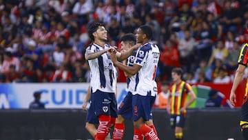 during the semifinals match between Leones Negros de la UdeG and Monterrey, as part of the Copa Pacifica UdeG 2026 at Jalisco Stadium, on January 03, 2026 in Guadalajara, Jalisco, Mexico.