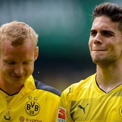 Aubameyang, protagonista en el regreso de Marc Bartra